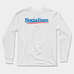 Socialism ( White ) Long Sleeve T-Shirt